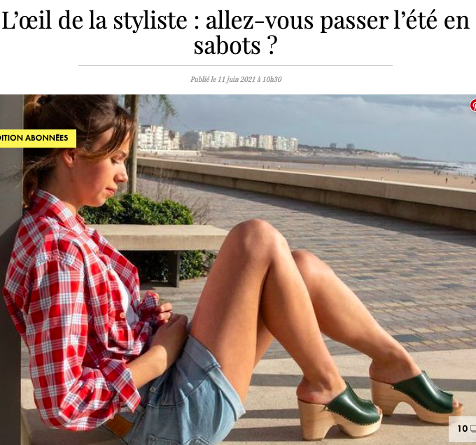 allez-vous passer l’été en sabots ?