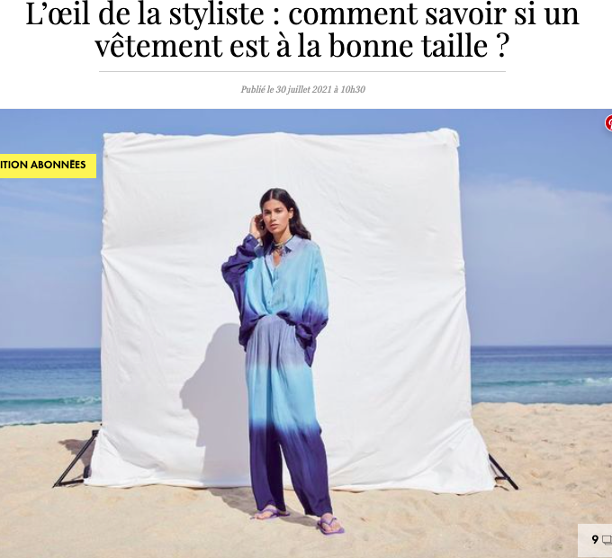 comment savoir si un vêtement est à la bonne taille ?