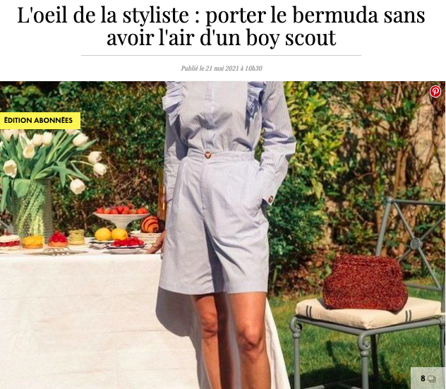 porter le bermuda sans avoir l'air d'un boy scout