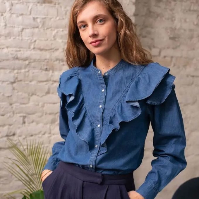 blouse jean