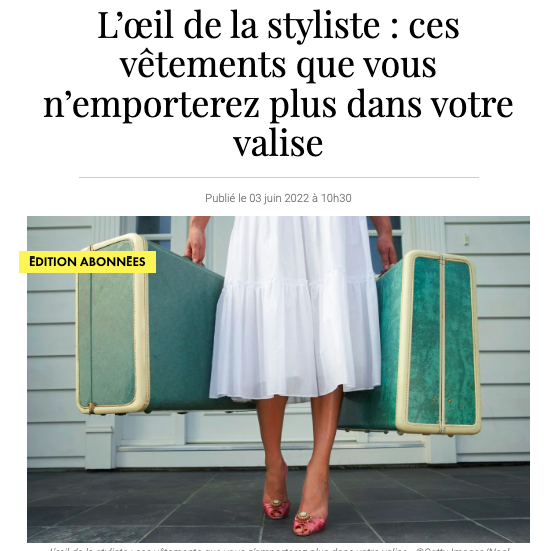 réussir sa valise
