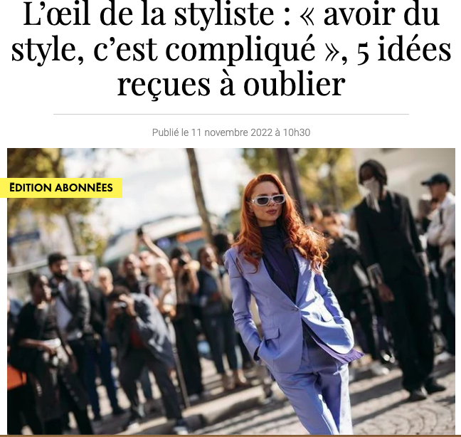 avoir du style