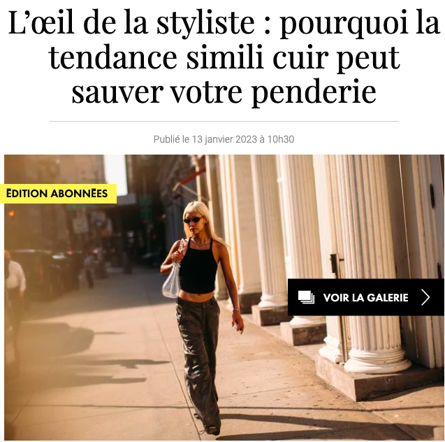 simili cuir