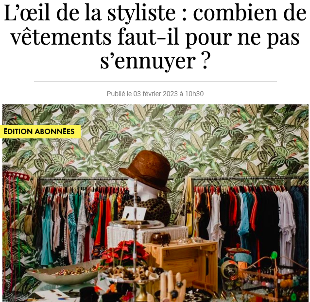 combien de vêtements faut-il