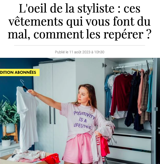 Vêtements qui font du mal