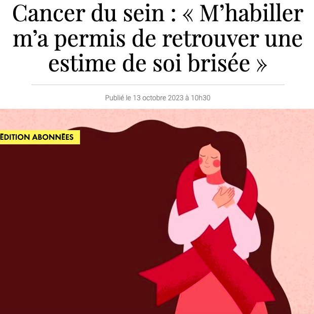 S'habiller après un cancer du sein