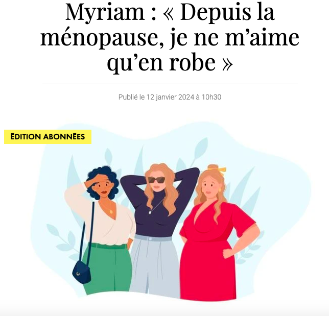 S'habiller à la menopause