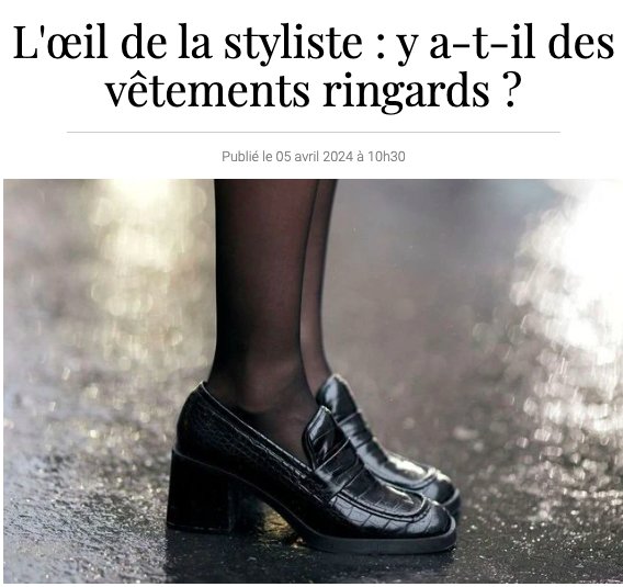 quels sont les vetements ringards