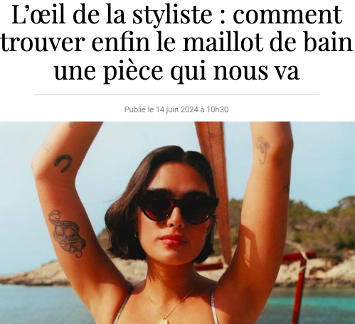 trouver votre maillot une piece