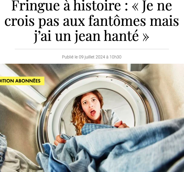 j'ai un jean hanté