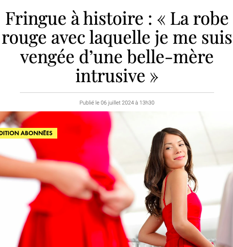 robe rouge