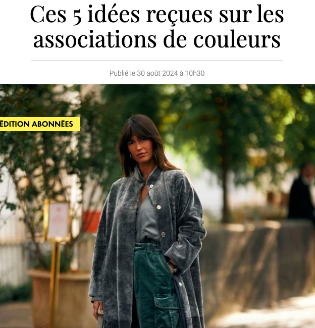 Associer les couleurs