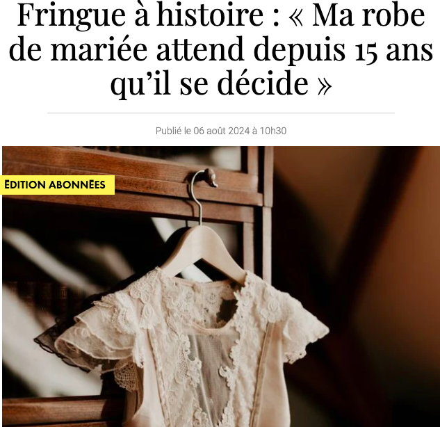 robe de mariee