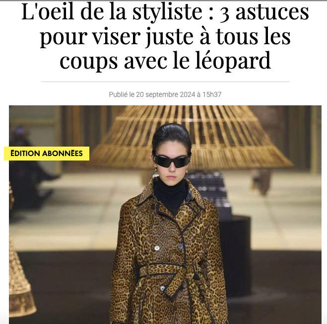 oser le léopard