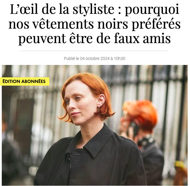 habits noirs faux amis