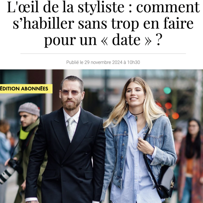 s'habiller pour un premier date