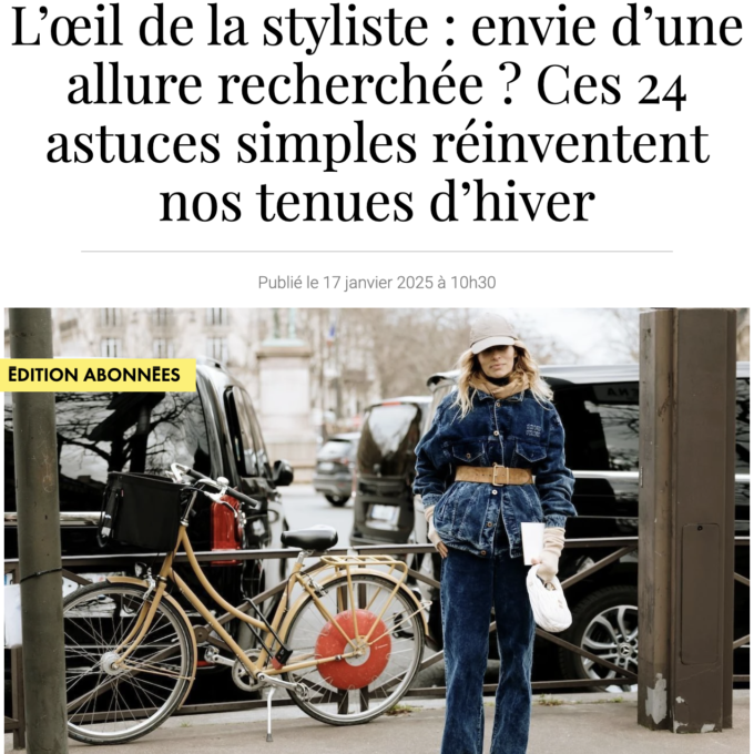 Doper ses tenues d'hiver