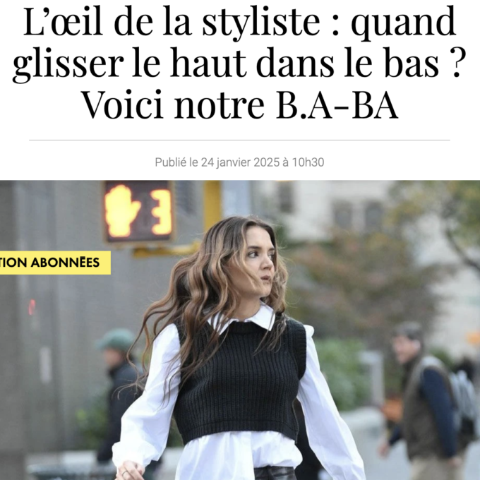 quand glisser le haut dans le bas