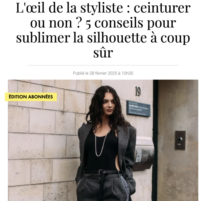 ceinturer ou non