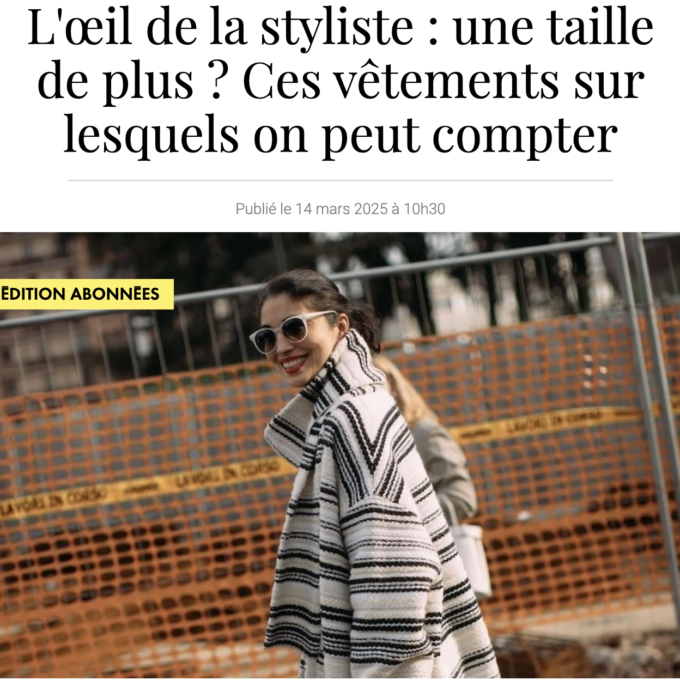 Que garder quand on a pris une taille