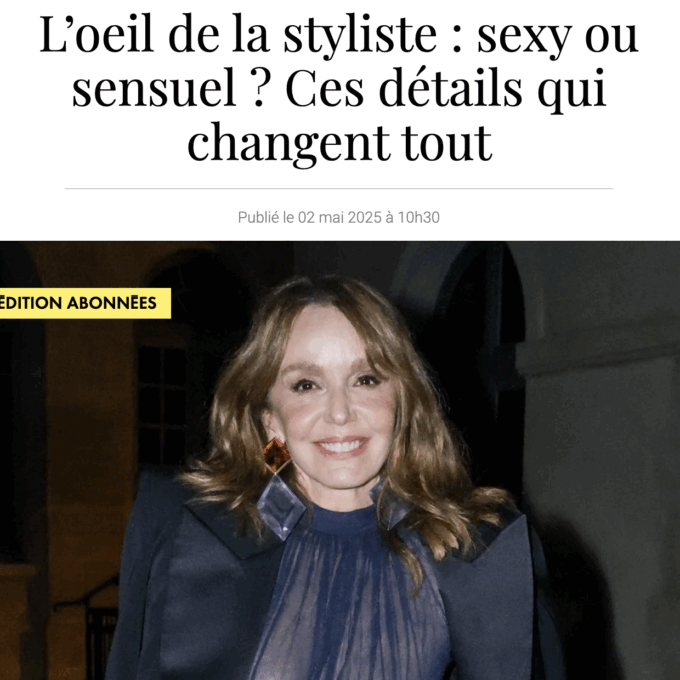 Sexy ou sensuel