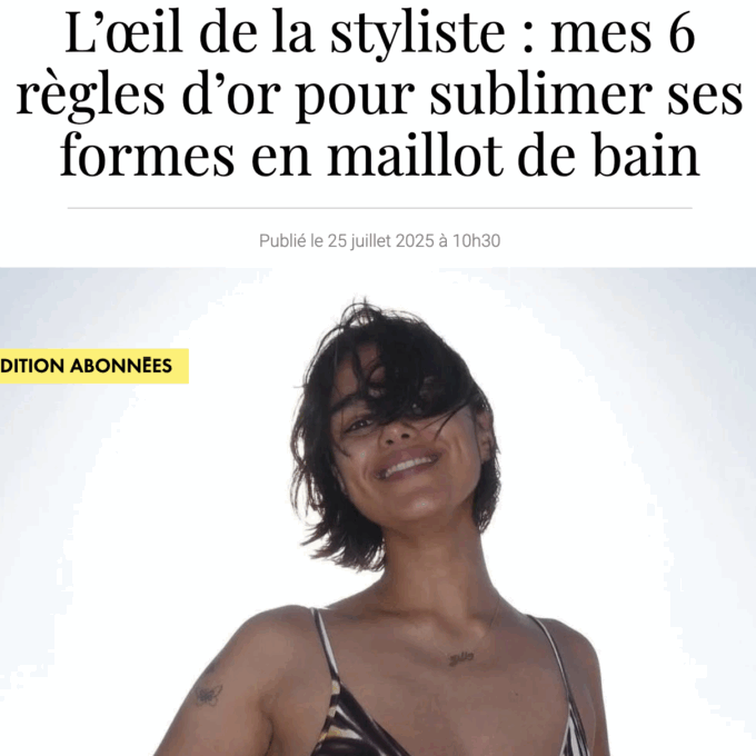 Sublimer ses formes en maillot