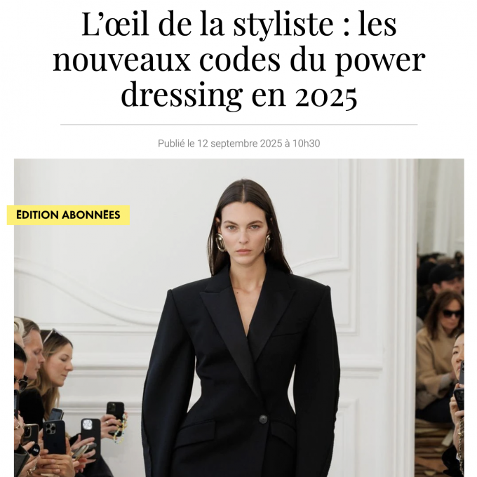 les codes du power dressing