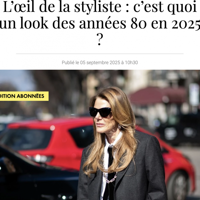 look eighties en 2025
